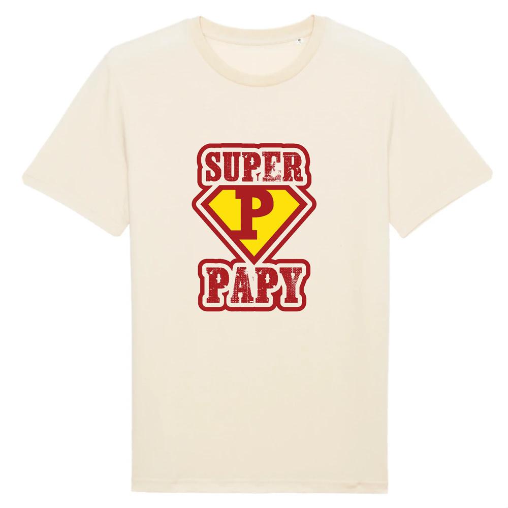 Super PAPY T-shirt for men 100% cotton summer loose creative graphic print casual sports round neck short sleeve T-shirt tops