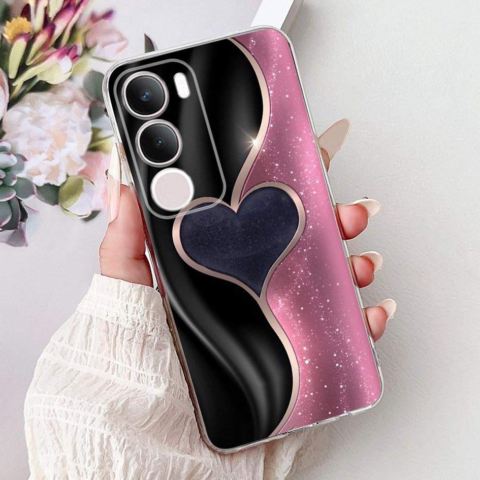 Silicone Case For Vivo Y19s V2419 Cover Lovely Cat Butterfly Cartoon Soft Back Protective Shell For Vivo Y19s 4G Y 19s TPU Coque
