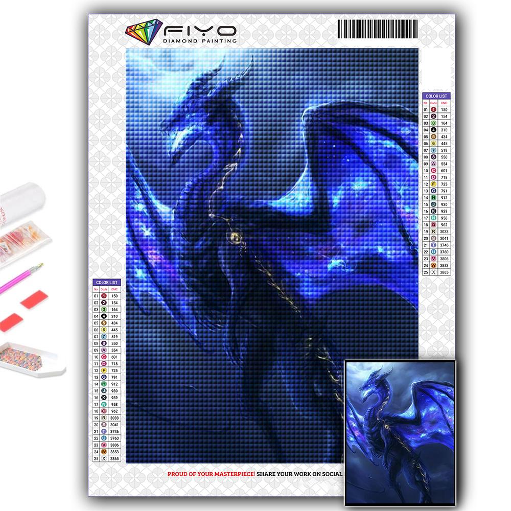 Cross Stitch Kit DIY Diamond Embroidery European Dragon Diamond Painting Home Decor