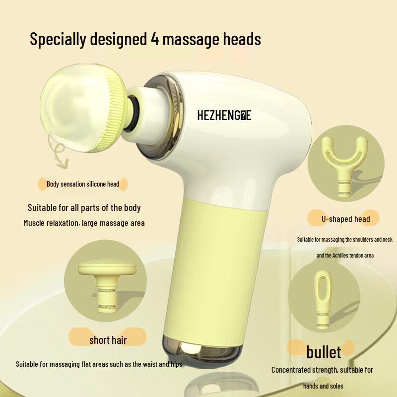 Hezheng Mini Portable Fascia Gun Massager