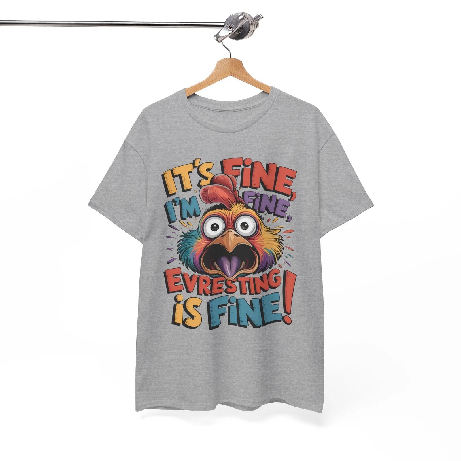 Chicken T-Shirt - Goofy & Fun Tee for Lighthearted & Carefree Folks XL