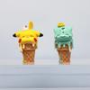 6 Flavor Ice Cream Cones: COS Series Hand-Painted Figuries Featuring Pikachu, Bulbasaur & Psyduck
