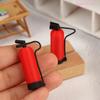 1/2/5Pcs 1/12 Scale Dollhouse Miniature Simulation Fire Extinguisher Ornament Miniature Scene Decor Dolls House Photography Prop