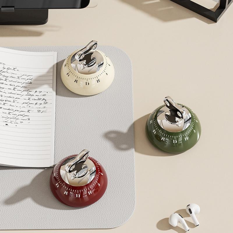 60 Minutes Countdown Alarm Clock Magnetic Self Discipline Kitchen Cooking Timer Adsorbable Timer Reminder Children Study Timer