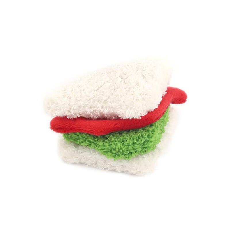 Sanhé Linen Fish Sandwich Cat Toy