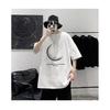 Short Sleeve T-shirt Men's Fashion Brand Summer Loose Half Sleeve 2024 New Internet Celebrity Fashion Ins Simple Printed Top