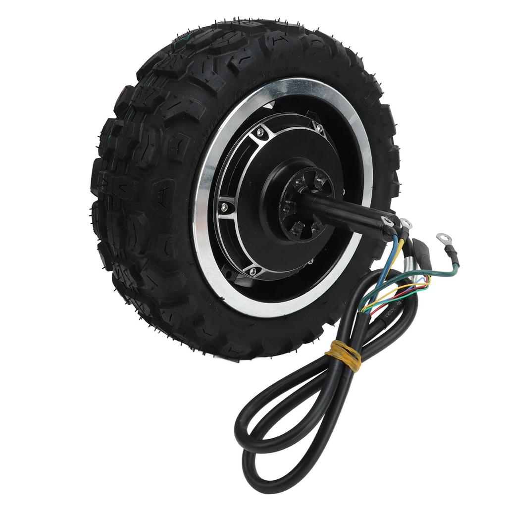 11-Zoll Radnabenmotor 36-72V 500W bis 2000W 1850 U/min 70 km/h Trommelbremse für Elektrofahrrad Motorrad Roller