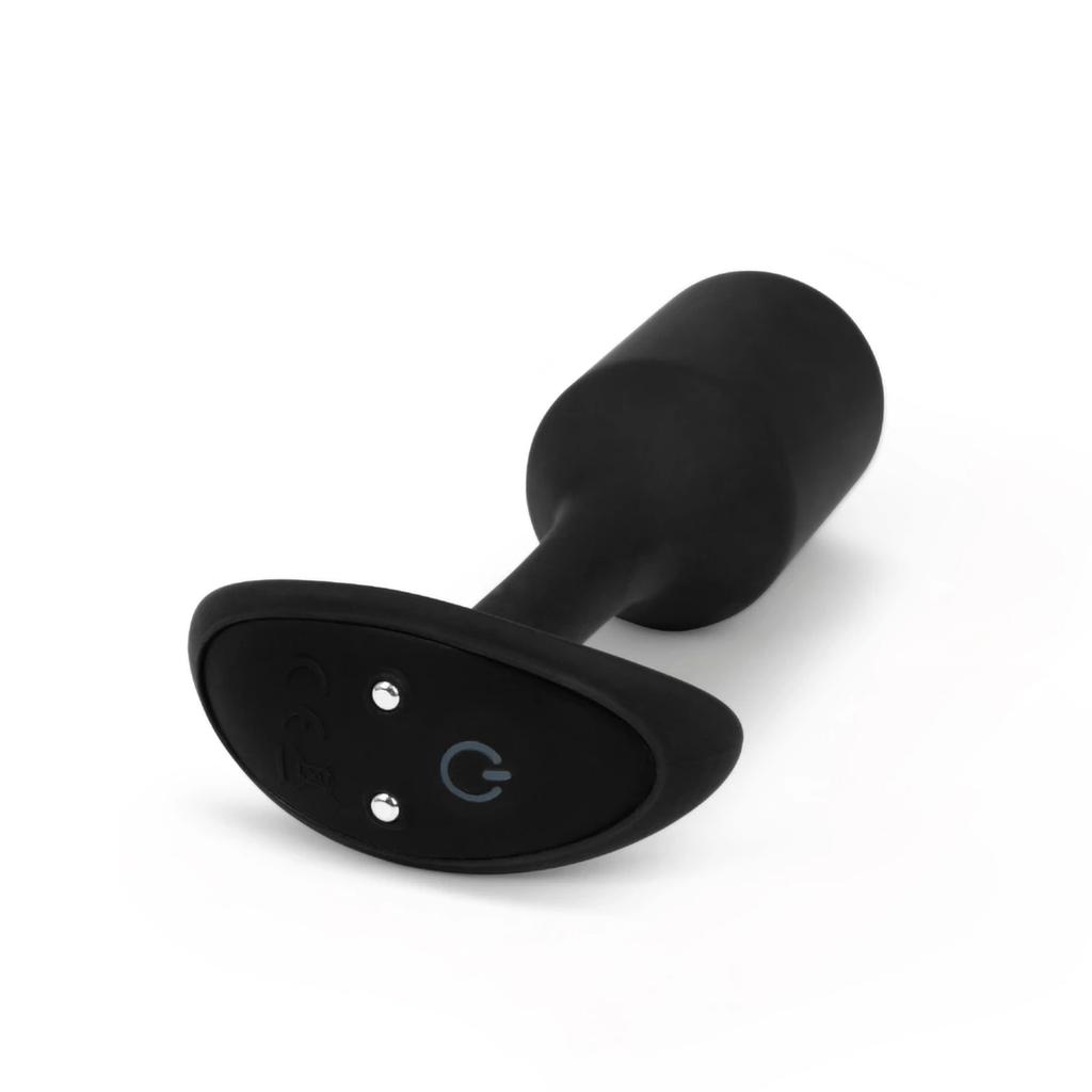 Vibrating Anal Plug - B-Vibe Vibrating Snug Plug 2 Black