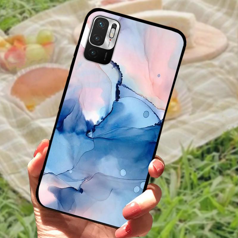 For Redmi Note 10 JE / Note10 5G Case Marble Silicone Soft TPU Back Covers For Xiaomi Redmi Note 10 Case Full Protective Fundas