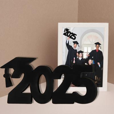 Yousheng 2025 Maturitná podpisová ozdoba Udržateľná drevená panelová výroba na promócie Nástenné umenie Personalizované logo Rekvizity