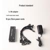 Isolated Multi-Output Guitar Pedal Power Supply, Low-Noise, Stabilized, 9V/12V.