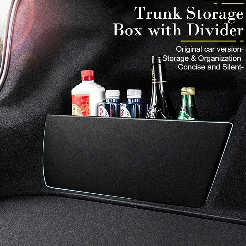For BYD Sealion 7 2024-2026 Car Trunk Storage Shelf Partition Board Organizer Tray Container Interior Modification Accessories