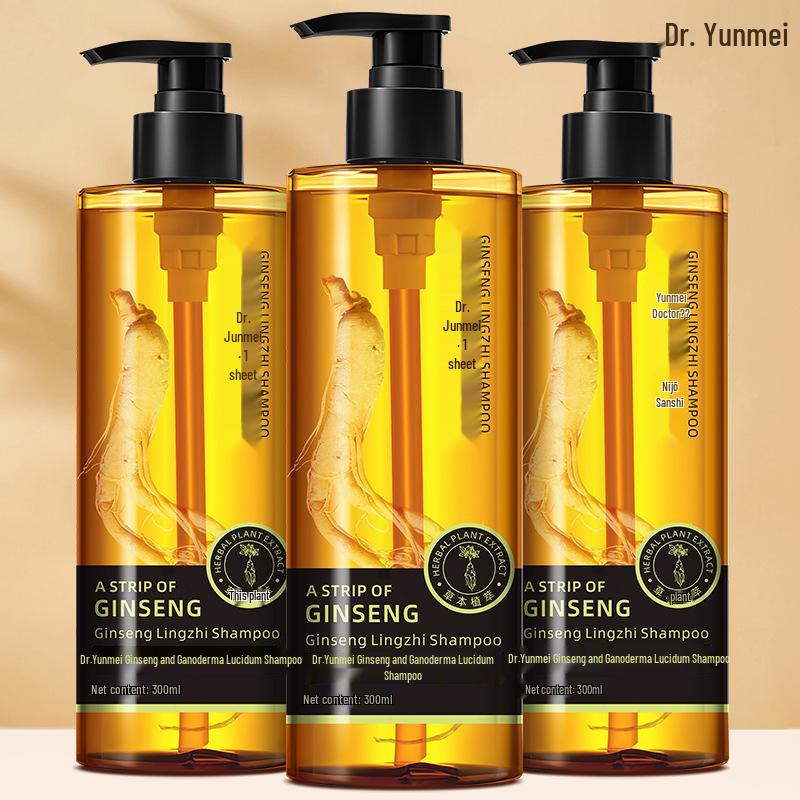 Yunmei Ginseng & Ganoderma Hair Growth Shampoo Yunmei Doctor Ginseng Ganoderma Shampoo жёлтый
