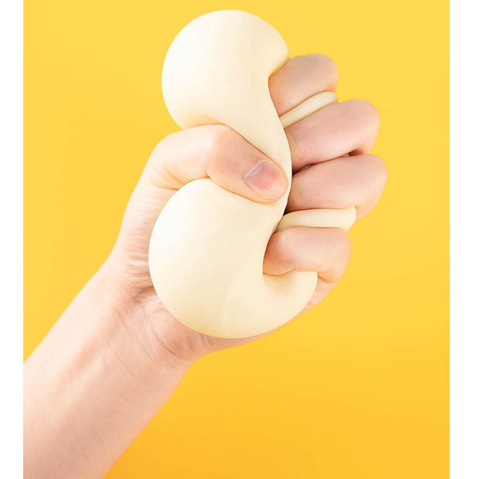 Hot Stress Relief Toys, Squishy Simulation Steamed Bun, Funny Prank Decompression Ball, Anxiety Relief Toy
