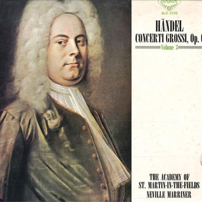 LP Record NEVILLE MARRINERACADEMY OF ST.MART  HandelConcerti Grossi Op.6vol.3 SLC2195 LONDON 1972 Japan Classical Used