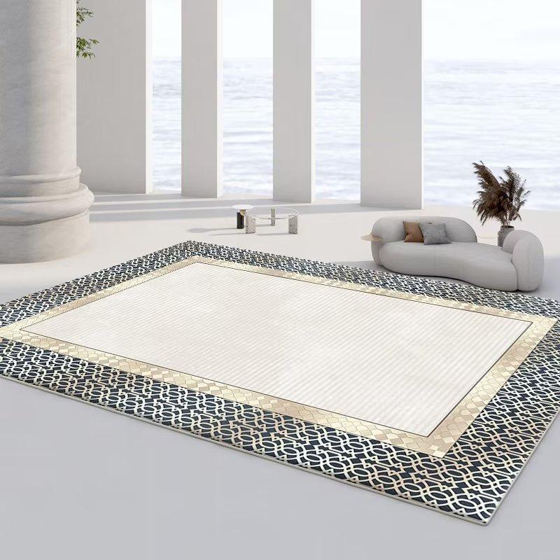 Modern Minimalist Nordic Carpet Light Luxury Sofa Rug for Living Room Bedroom Home Decor Fashionable Design