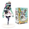 Hatsune Miku Desktop Cute Action Figure 18Cm Neko T-Shirt Ver. Anime Figurine Kawaii Girl Model Toy Gift