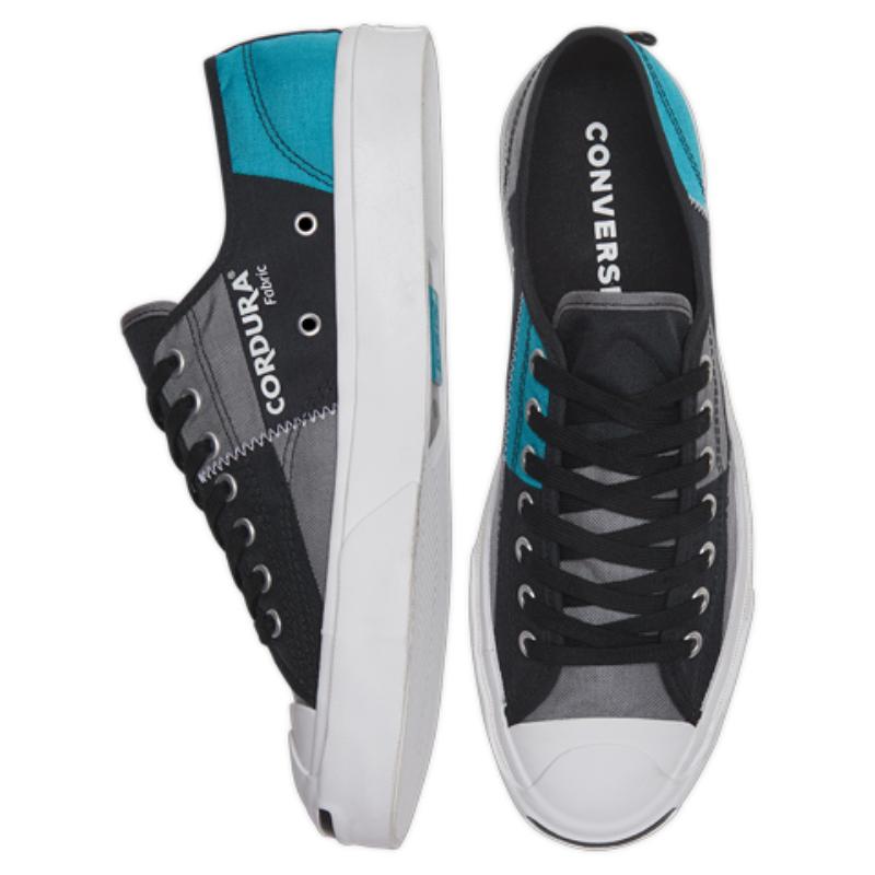 Converse Jack Purcell Round-toe Lace-up Low-Top Canvas Unisex Black