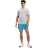 Under Armour Solid Color Training Sports Short Sleeve T-Shirt Men Tops Light-Grey 1376781-100