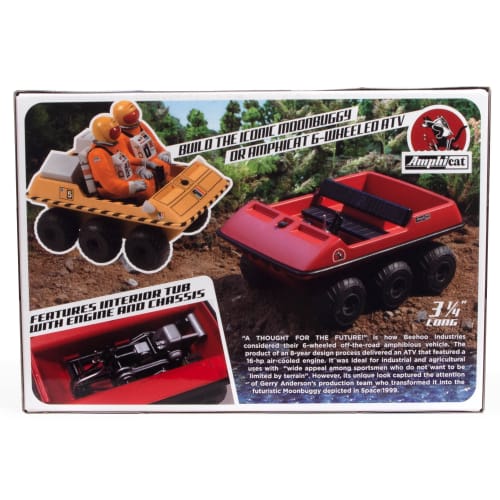 MPC Space 1999 Moon Buggy 1/24 Scale Plastic Model MPC984 Molded In Color