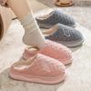 Cotton Non-Slip Slippers for Women & Men - Warm Indoor Shoes for Spring, Autumn, Winter