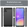 For Samsung Galaxy A05 4G Case Anti-Scratch Cover TPU Carbon Fiber Texture Phone Shell