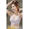 Plus Size Women Seamless Thin Full Cup Wireless Gathering Bra For Large Bust