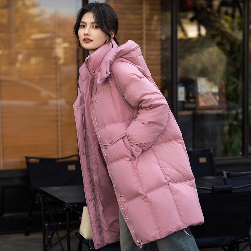 Mocana Women's Elegant Long-Sleeve Down Jacket