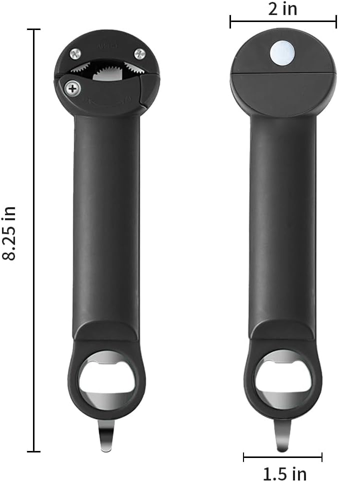 

Multifunctional Retractable Beer Bottle Opener with Low Strength Design for Seniors Arthritis And Kids - Easy to Use 1pc
