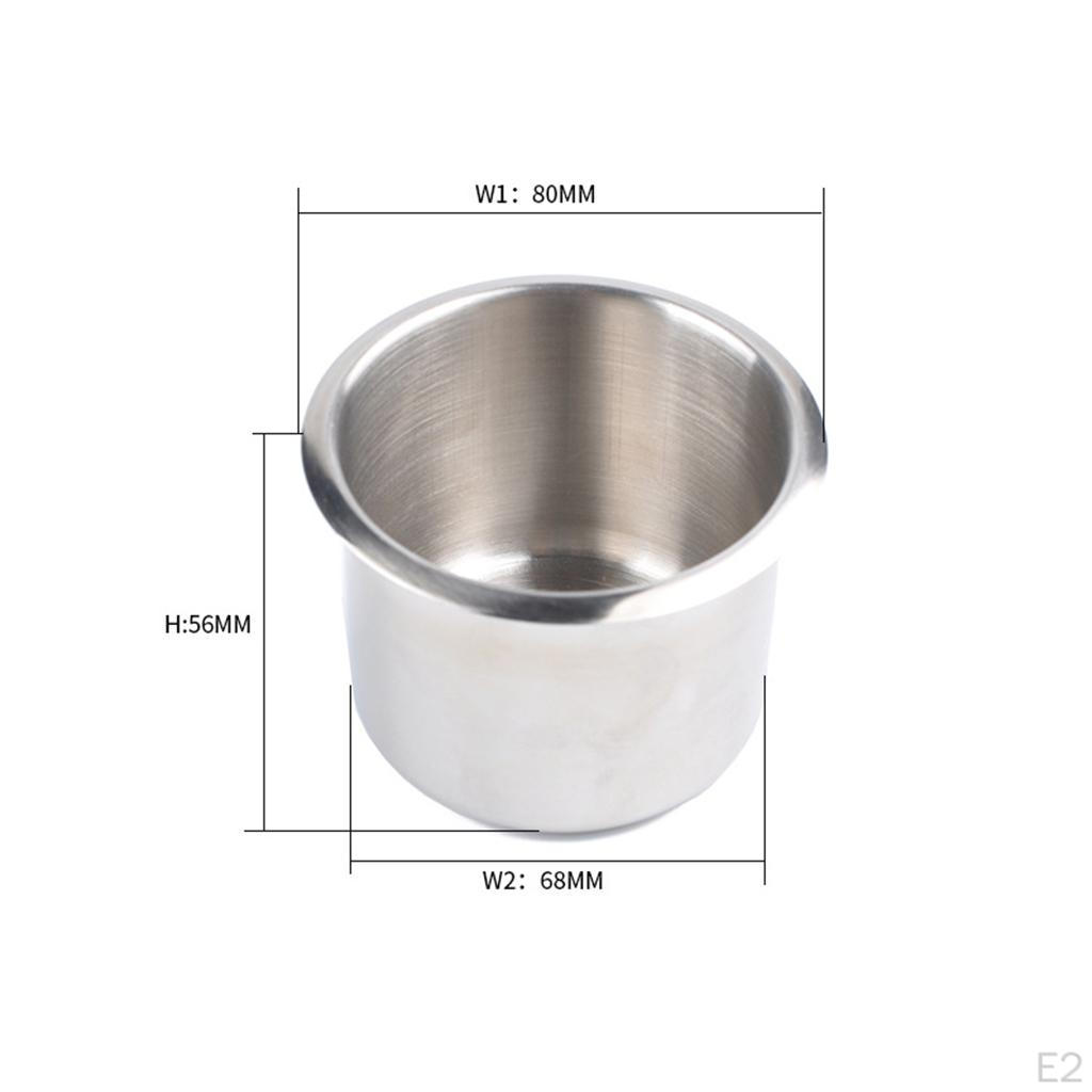 car Cup Holder Rustproof for Motorhome Water Bottle Game Table Camper