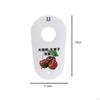 Cherry Fruit Caliper Ruler for Fruits, 7 Holes, Multifunction Flexible Measuring Ruler, Measurer