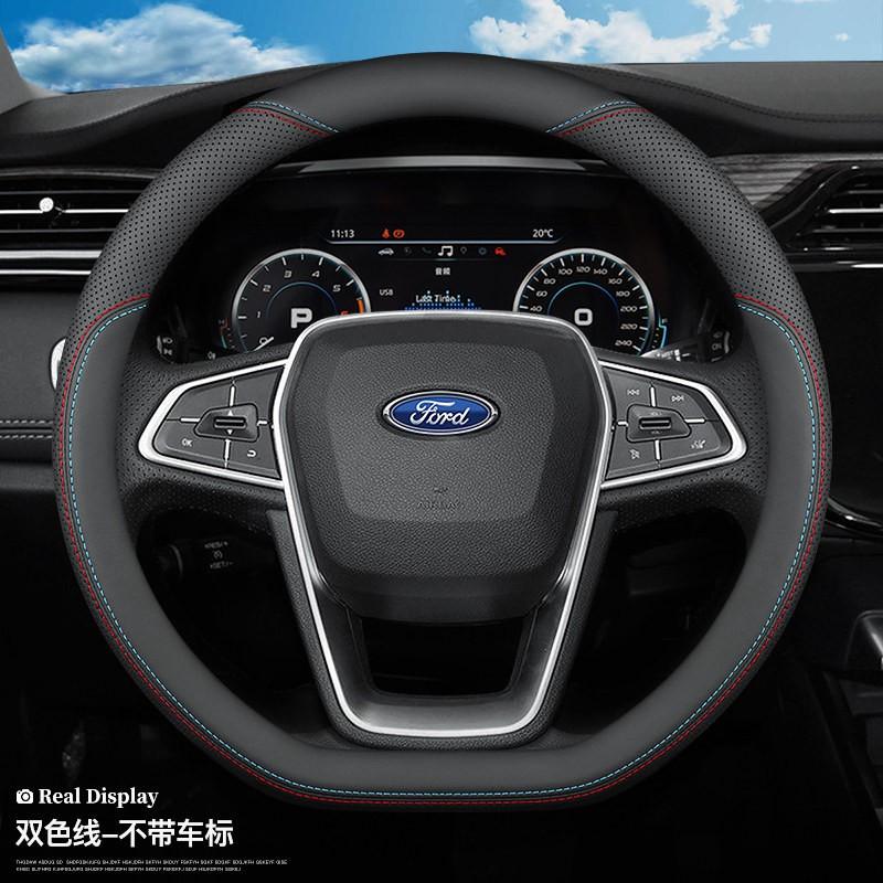 Uniwersalna Pokrowiec Kierownicy Ford Focus Escape Edge Fusion Ecosport Explorer Mondeo Ze Skórą Nappa Styl Sportowy