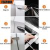 Car Door Transparent Seal Strip Door Edge Cover Guard Strips Entry Sill Guard Scuff Plate Protectors Invisible Universal Anti-scratch Waterproof Tape 