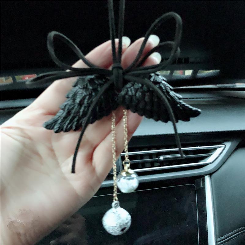 Skrzydło Samochodowe Wisiorek Skrzydło Anioła Samochodowe Lusterko wsteczne Wisiorek Wnętrze Samochodu Dekoracja Wisiorek