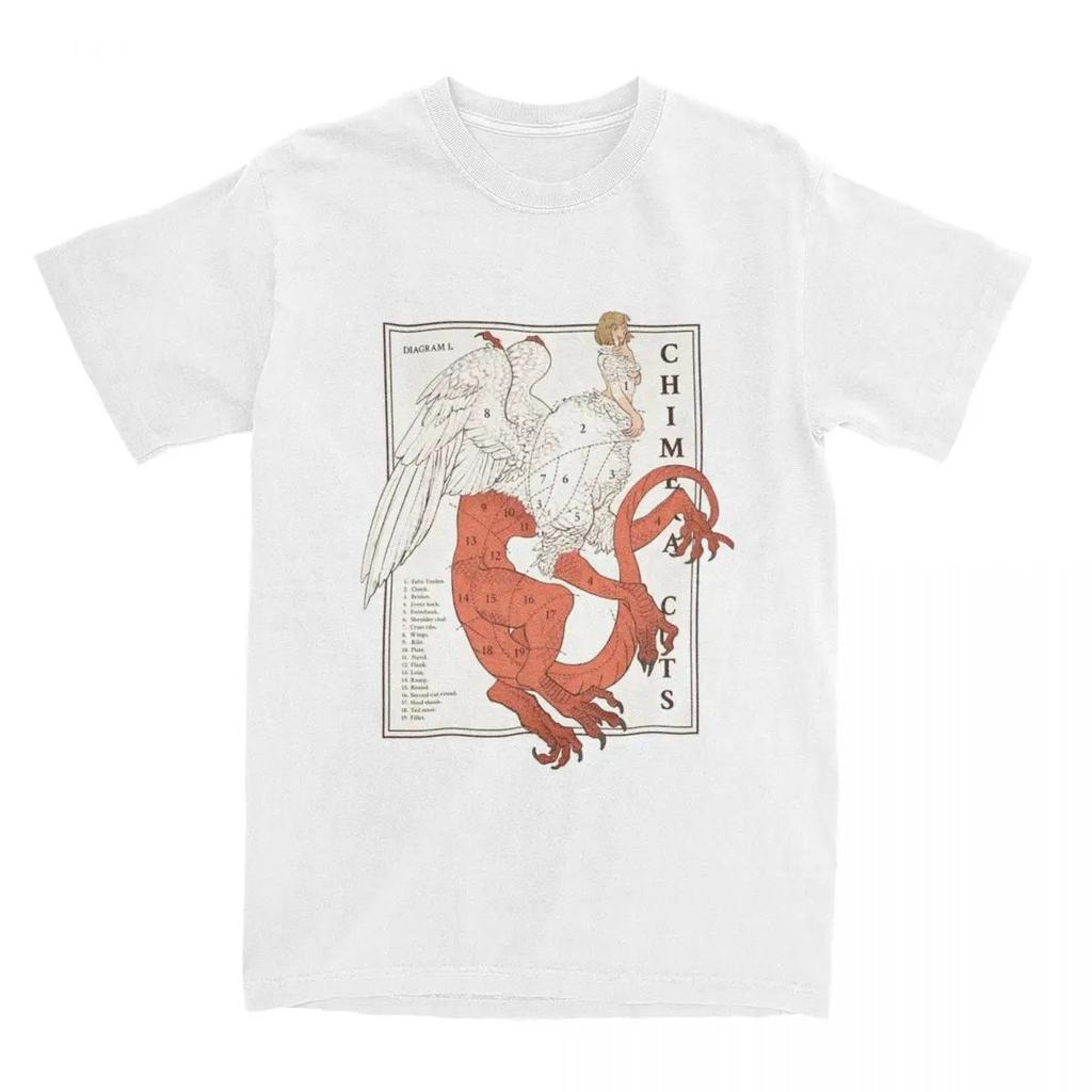 Pánské tričko Delicious In Dungeon Meshi Laios Touden Trička Hip Hop Falin Chimera Cuts Trička Ležérní Krátký Rukáv Plus Size Volné