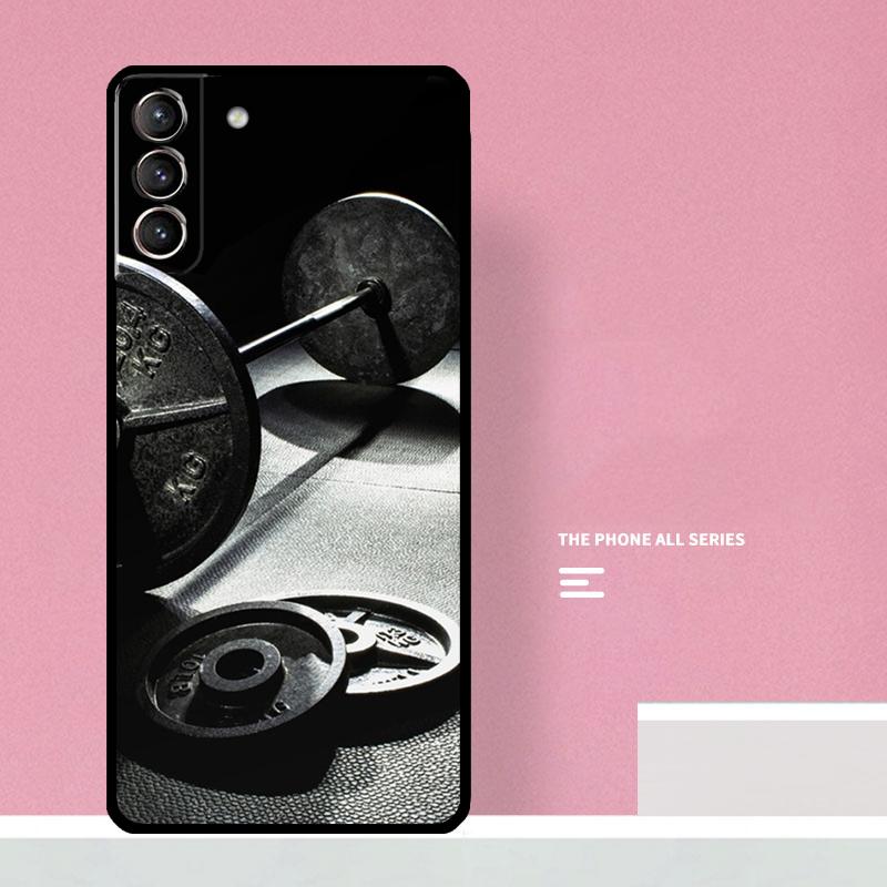 

Bodybuilding Gym Fitness Phone Case For Samsung Galaxy S24 S26 Ultra S20 S21 S22 S23 S25 Plus S10 S25 FE Cover Coque Galaxy S24 Plus