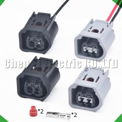 1 Pin 2 Pin Auto Waterproof Connector Generator Wire Harness Plug 90980-12A43 90980-12A88 6189-7284 6189-7396 For Toyota Camry