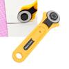 Rotatory Cutter Patch Work Hob Cloth Knife Round Blade Sewing Leathercraft Cutting Tool(28mm )