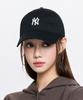 Emelbi Rookie Unstructured Ball Cap Ny (Black)