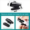 8Pcs Deer Whistles For Vehicles Wind Activated Black