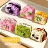 Food Grade Silicone Stress Toy With Toast Design For Kids And Teens