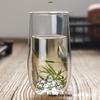 Shuangqi High Borosilicate Double-Layer Mountain View Glass Cup
