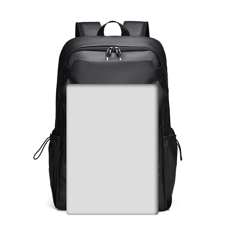 Neuer Unisex-Rucksack, einfarbig, wasserdicht und atmungsaktiv, Business-Mode, lässig, All-Match, Tagessparrucksack