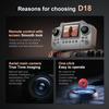 D18 Screen Control Drone Brushless Motor Four Sides of Obstacle Avoidance Optical Flow 5G WiFi FPV Aerial Photography Aircraft