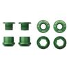 Wolf Tooth Set of 4 Chainring Bolts and Nuts for 1X 4 Raw Silver 6mm U14CBCN06RSIL - pcs.