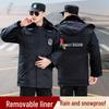 Winter Thickened 511 Security Twill Cotton Cold-Proof Overcoat for Special Operations