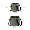 Heavy Type Folding Water Bucket Portables Outdoor Bucket Durability Water Bucket For Family Trip And Fishing