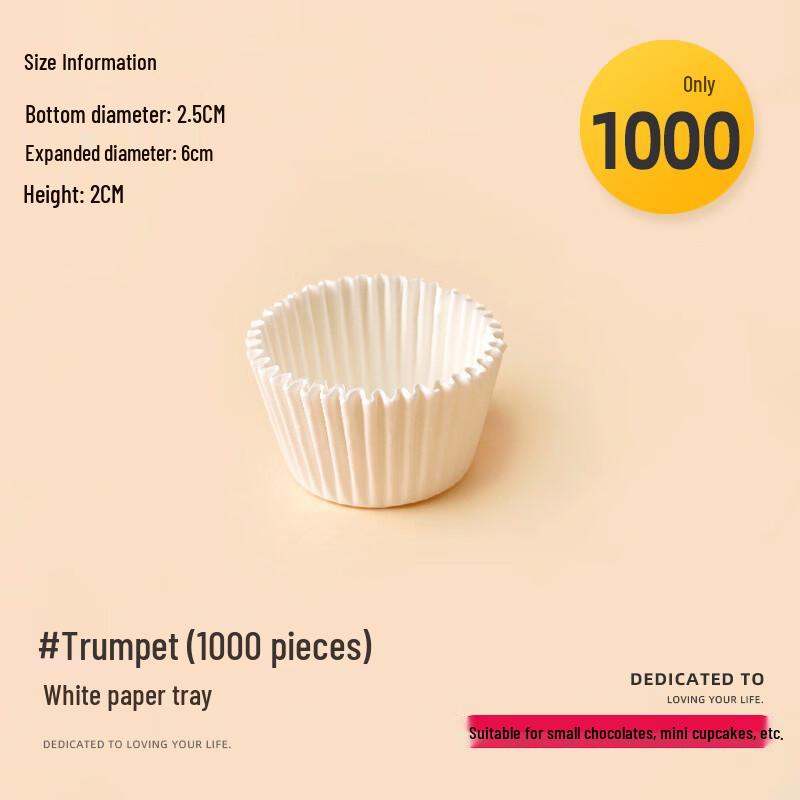 Disposable High-Temperature Resistant Cake Cups