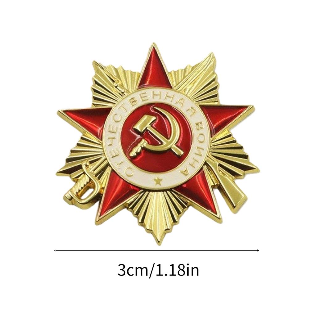 Soviet Order of The Patriotic War Badge Pin Symbolizing Honors and History for Collectors and History Enthusiasts