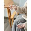 Pen-Style Retractable Back Scratcher - Stainless Steel Portable Itch Relief Tool, Multi-Function Massager